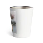 hey*flower のうさぎぬいぐるみだらけちゃん Thermo Tumbler