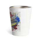 aya_watanabeのウサギの群れ Thermo Tumbler