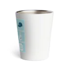 Teal Blue CoffeeのTealBlueItems _Cube BLUE Ver. サーモタンブラー