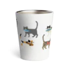 YoakeNecoのよあけねこ　集合 Thermo Tumbler