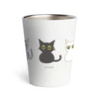 しましまねこ屋の6cats parade Thermo Tumbler