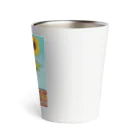 世界の絵画アートグッズのゴッホ《3本のひまわり》 Thermo Tumbler