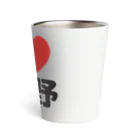 I LOVE SHOPのI LOVE 長野 / I ラブ 長野 / アイラブ長野 / I LOVE Tシャツ Thermo Tumbler