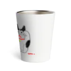 HUMMING BIRD DESIGNの籠犬と招き猫 Thermo Tumbler