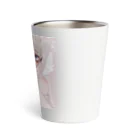 ALCOHOLICの金髪ウルフちゃん(鼻血) Thermo Tumbler