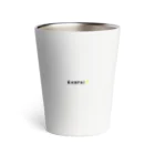 ビールとアート TM-3 Designの名画 × BEER（ムンクの叫び）黒線画 Thermo Tumbler