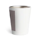 マルティ部屋のエキゾのモリオンくん茶色入り Thermo Tumbler