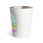 Yuko’ｓ Galleryの【開運祈願】巳年生まれ守護梵字アン Thermo Tumbler
