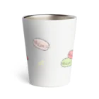 SHONのネコチャンえびふらいとマカロン Thermo Tumbler