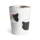 にゃんたまごのベレーのにゃんこ Thermo Tumbler