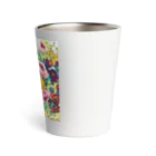 ほっぺこのロマンチックな花たち Thermo Tumbler