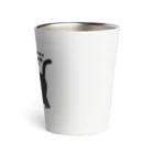 イラスト MONYAAT のやみねこ、ろっぽ Thermo Tumbler