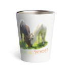 SHOP HAPPY HORSES（馬グッズ）のスピプーラブの横長用です Thermo Tumbler