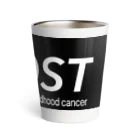 IOST_Supporter_CharityのIOST ロゴ+  Thermo Tumbler