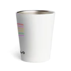 mothersのMOTHERS(虹ストライプ黒字) Thermo Tumbler