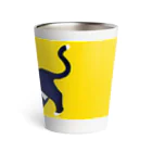 segasworksのハチワレねこ(背景あり) Thermo Tumbler