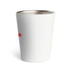 シーズーのお店のかわいい鬼 Thermo Tumbler