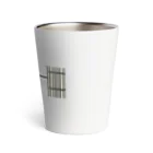 都市観察部のビルの裏側 Thermo Tumbler