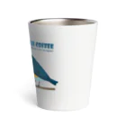 Teal Blue CoffeeのTeal Blue Bird Thermo Tumbler