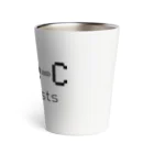 HANAE M / 八胞のType-C 過激派(黒) Thermo Tumbler