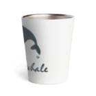 Atelier Pomme verte のHumpback whale22 Thermo Tumbler