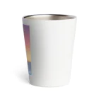 さわくまショップの海と風と女性のイラスト Thermo Tumbler