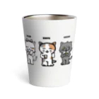 kantarou.shopのネコグッズ Thermo Tumbler