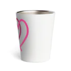 2n3n designのハート （ビッグ） Thermo Tumbler