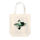 アキヅキのカルガモ（グリーン） Tote Bag