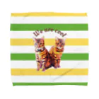 にゃんたまHOUSEのニコノアポーダー Towel Handkerchief