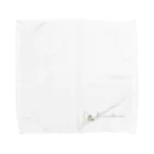 Snow Flakeの働く車 ショベルカー 線画 シンプル Towel Handkerchief