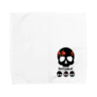 yuki-tsubakiのBetty skull  Towel Handkerchief