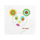 MitsuyoのMaru kuma 。 / Bear with lots of circles. タオルハンカチ