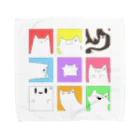 ねこいか。のマンソン Towel Handkerchief