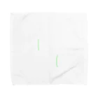 TASのたった2本の線(グリーン) Towel Handkerchief