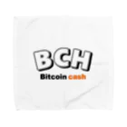 BBdesignのBCH ビットコインキャッシュ タオルハンカチ