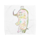 futaba_npoのサーカスで観たゾウ Towel Handkerchief