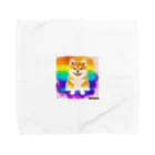 EDEN MICHAELAの可愛い柴犬のゆるキャラ☆ Towel Handkerchief