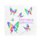 yamico835のBUTTERFLY RAINBOW Towel Handkerchief