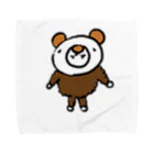 NOBIRU事務所のムクムククマさん Towel Handkerchief