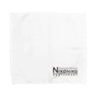 ベジタリアンタイ料理＊ニコニコレストランのお店のnikonikoロゴ（ブラック） Towel Handkerchief