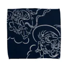 taromaronのふうじん＆らいじん Towel Handkerchief