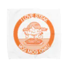 うらめし屋　の架空店舗シリーズ　ステーキMOGMOG Towel Handkerchief