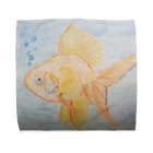 ぼくの昼休み(小４)のぼくの学習帳・金魚 Towel Handkerchief