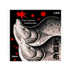 G-HERRINGのカラフトマス！古釜布（樺太鱒；PINK SALMON）生命たちへ感謝を捧げます。※価格は予告なく改定される場合がございます。 タオルハンカチ