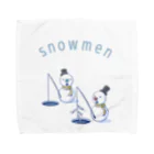 えそらごとのsnowmen タオルハンカチ