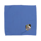 GOODS SHOP【そぞろな小窓】 SUZURI店の[ワンポイント]【寄席】《紫》タオルハンカチ Towel Handkerchief