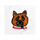 TatakMix Official Shopの柴犬テツ-AType タオルハンカチ