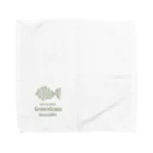 沖縄ダイビングショップ GreenGrassのタオルハンカチ Towel Handkerchief