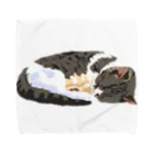 なはるんの丸まる猫 Towel Handkerchief